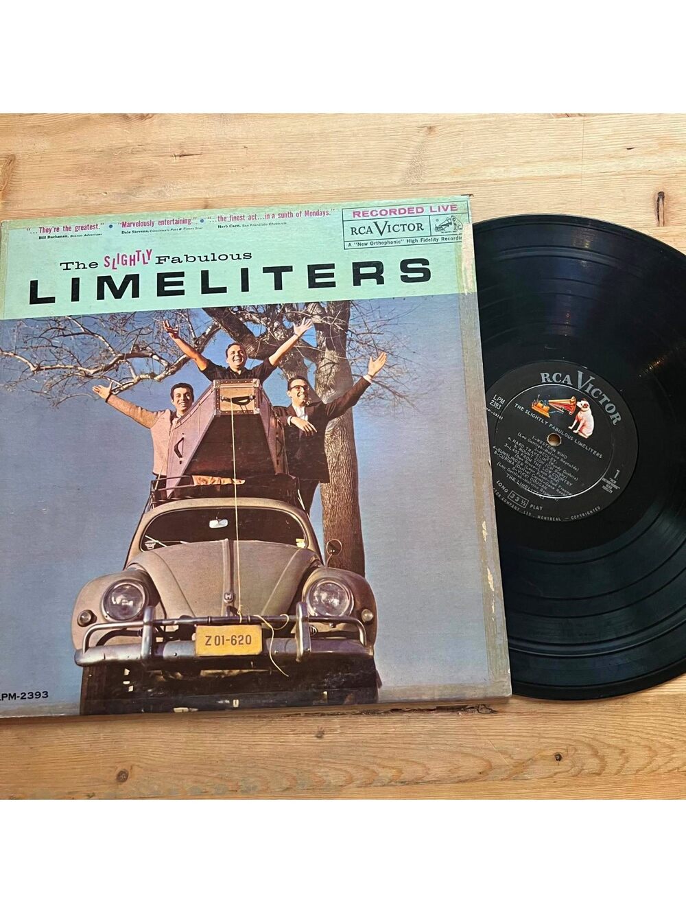 Limeliters - The Slightly Fabulous Limeliters 33rpm VG+ VR16